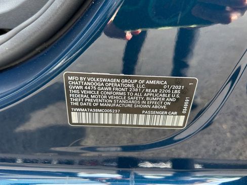 Used 2021 Volkswagen Passat 2.0T R-Line FWD image 37
