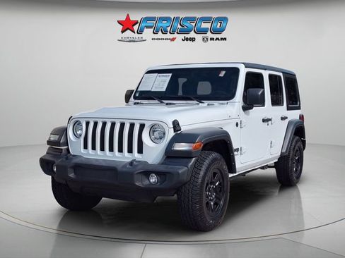 Used 2022 Jeep Wrangler Unlimited Sport AWD/4WD image 3