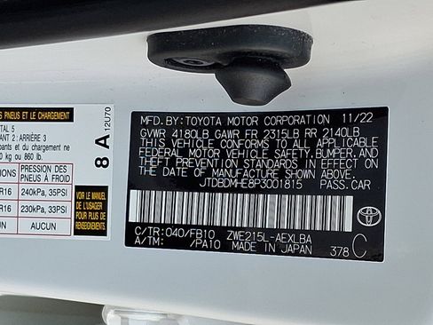 Certified 2023 Toyota Corolla LE image 27