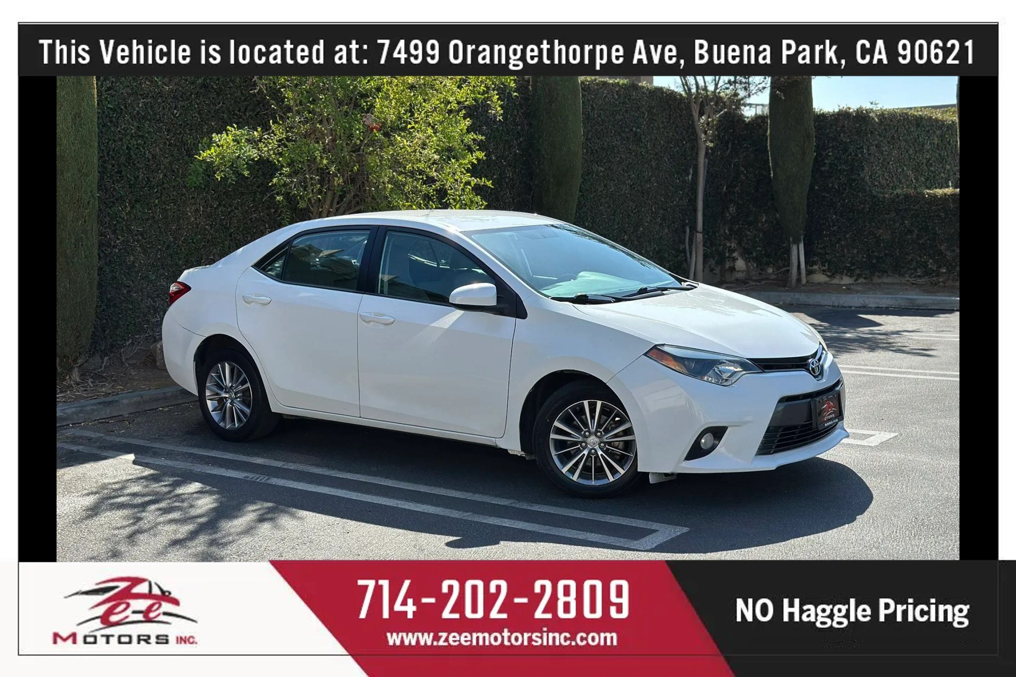 Used 2015 Toyota Corolla LE FWD image 1