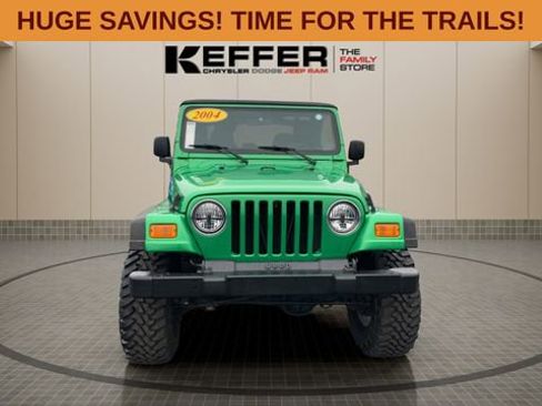 Used 2004 Jeep Wrangler X w/ Wheel Plus Group image 8
