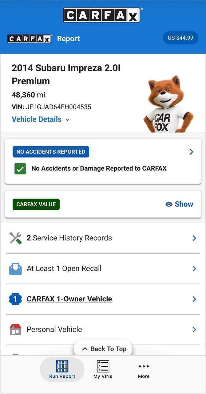 Used 2014 Subaru Impreza 2.0i Premium AWD/4WD image 26