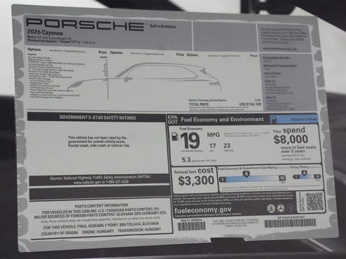 New 2026 Porsche Cayenne image 25