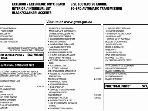 Used 2020 GMC Sierra 1500 AT4 image 4