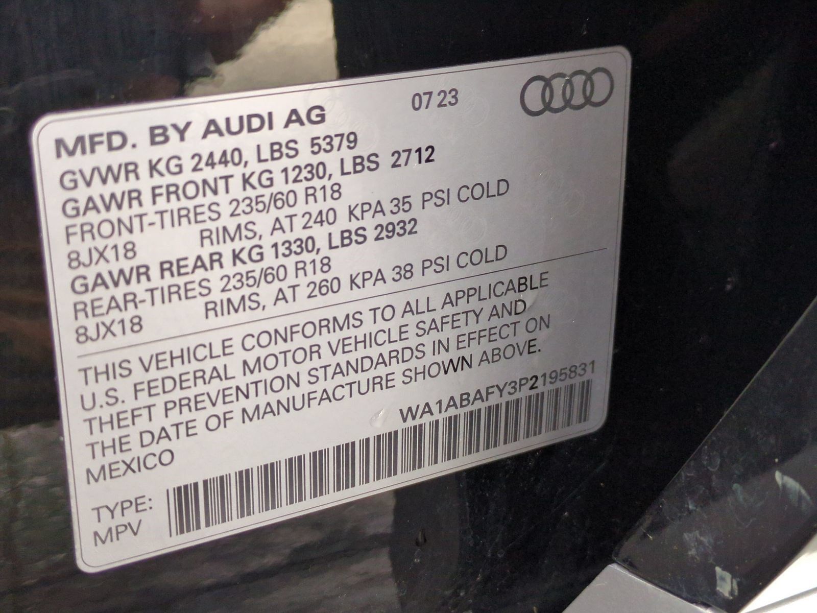 Used 2023 Audi Q5 Premium w/ Convenience Package AWD/4WD image 17