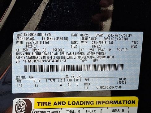 Used 2025 Ford Expedition Max Active AWD/4WD image 28
