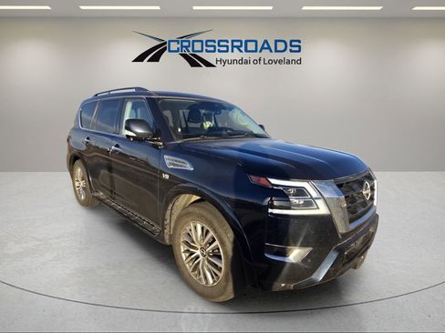 Used 2021 Nissan Armada SL w/ Captain's Chairs Package image 7