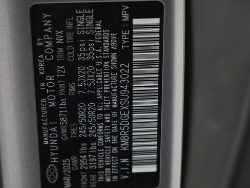Used 2025 Hyundai Palisade Limited AWD/4WD image 25