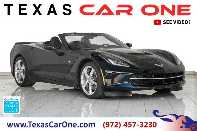 Used 2014 Chevrolet Corvette Stingray Convertible w/ 2LT Preferred Equipment Group RWD image 1