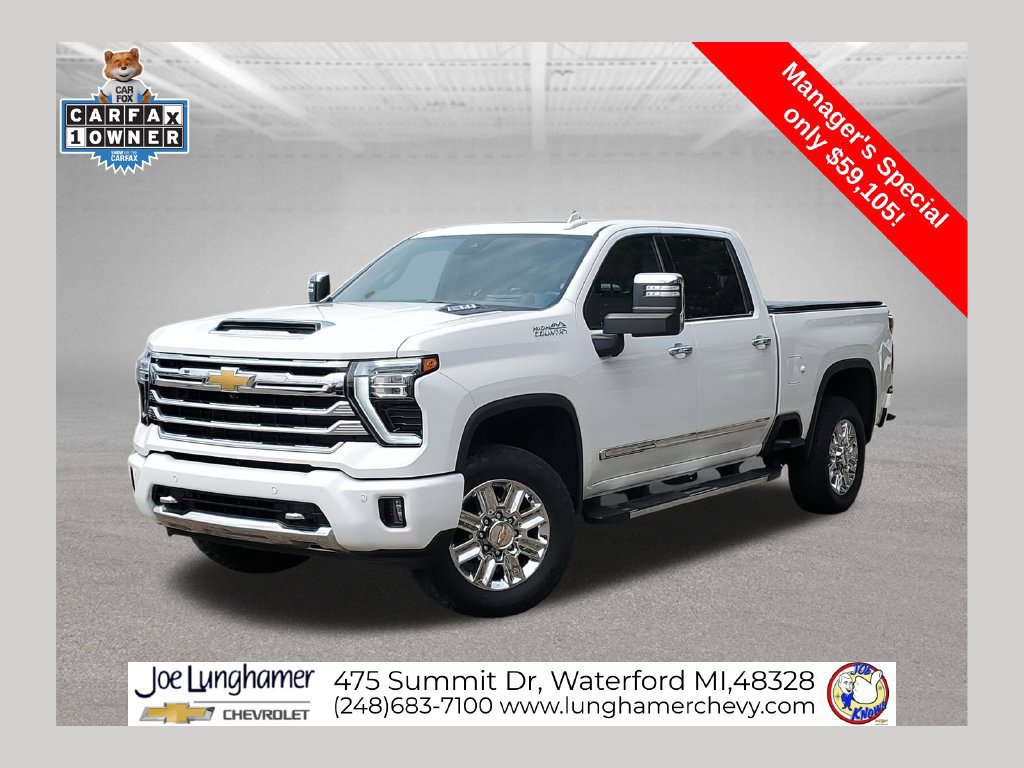 Certified 2024 Chevrolet Silverado 2500 High Country w/ High Country Premium Package AWD/4WD 360° Tour