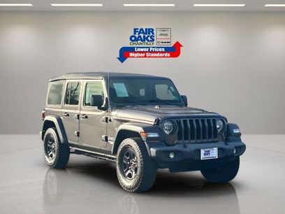 Certified 2018 Jeep Wrangler Unlimited Sport