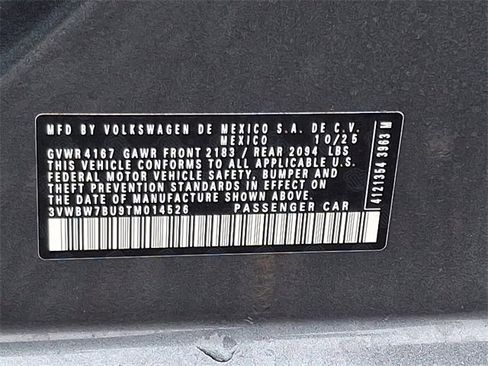 New 2026 Volkswagen Jetta Sport image 10