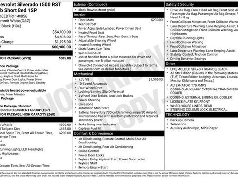 Used 2024 Chevrolet Silverado 1500 RST w/ Protection Package AWD/4WD image 20