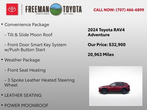 Used 2024 Toyota RAV4 Adventure w/ Convenience Package image 4