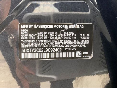 Used 2020 BMW X3 sDrive30i RWD image 34