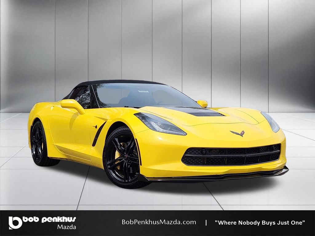 Used 2017 Chevrolet Corvette Stingray Convertible w/ 3LT Preferred Equipment Group RWD 360° Tour