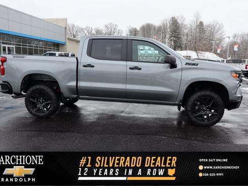 New 2026 Chevrolet Silverado 1500 Custom Trail Boss w/ Dark Appearance Package image 1