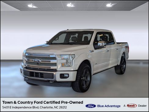 Certified 2017 Ford F150 Platinum w/ Equipment Group 701A Luxury image 1