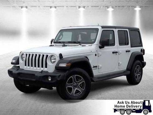 Used 2022 Jeep Wrangler Unlimited Sport image 1