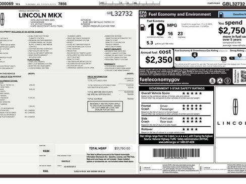 Used 2016 Lincoln MKX Reserve w/ Technology Package image 4