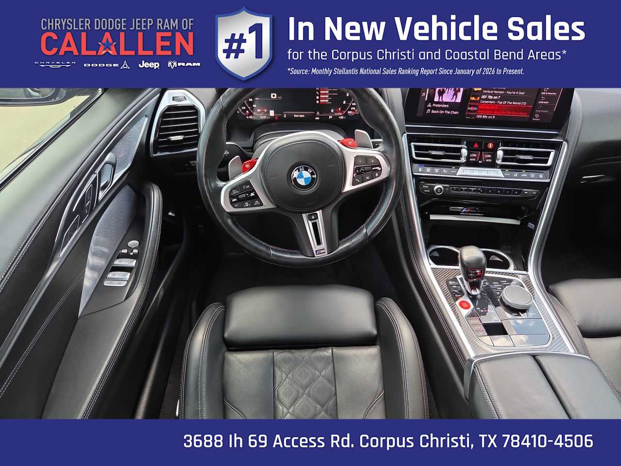 Used 2023 BMW M8 Gran Coupe xDrive Competition w/ M Carbon Exterior Package AWD/4WD image 24