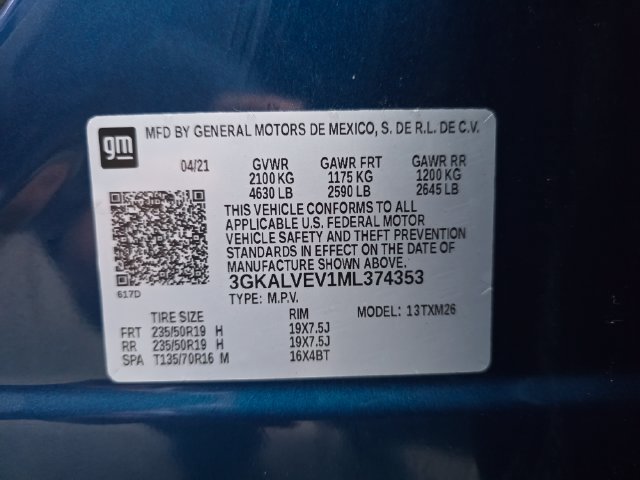 Used 2021 GMC Terrain SLT w/ Infotainment Package II AWD/4WD image 29