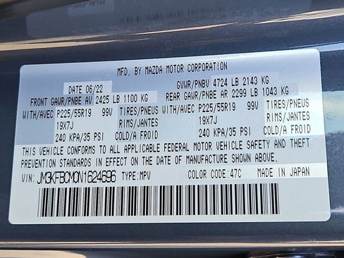 Used 2022 MAZDA CX-5 Carbon Edition image 29