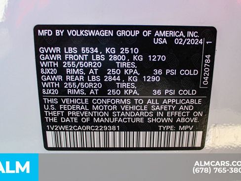 Used 2024 Volkswagen Atlas Cross Sport SE image 41