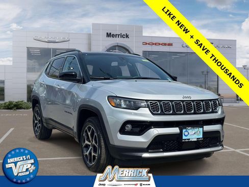 Used 2025 Jeep Compass Limited w/ Sun & Sound Group AWD/4WD image 1