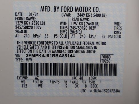 Used 2024 Ford Edge ST-Line AWD/4WD image 45