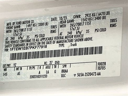 Used 2023 Ford F150 XL w/ XL Chrome Appearance Package image 29