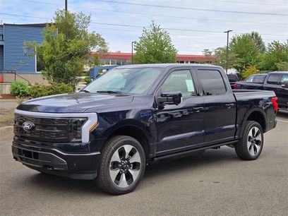 New 2025 Ford F150 Lightning Platinum