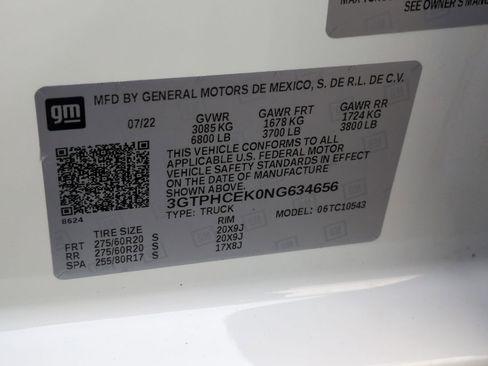 Used 2022 GMC Sierra 1500 Elevation image 33