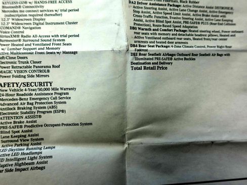 Used 2020 Mercedes-Benz S 63 AMG 4MATIC Sedan w/ Warmth & Comfort Package image 8