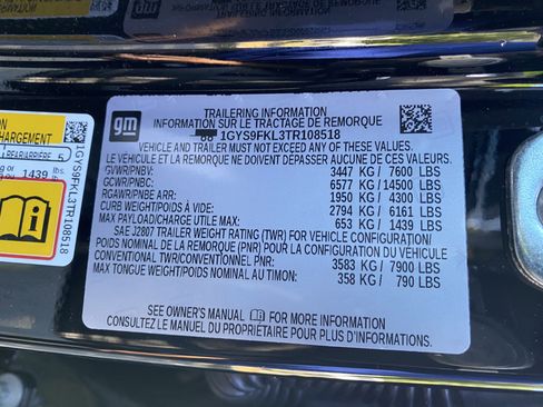 Used 2026 Cadillac Escalade Sport w/ Touring Package AWD/4WD image 43