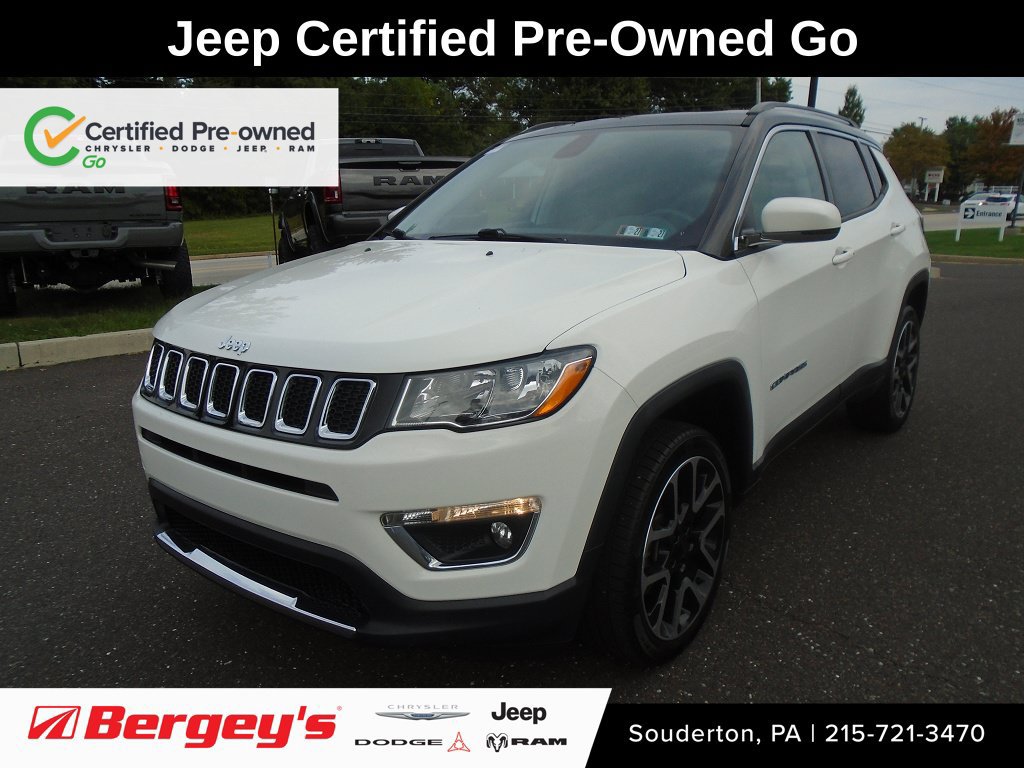Certified 2018 Jeep Compass Limited w/ Navigation Group AWD/4WD image 1