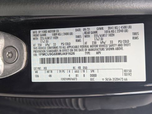 Used 2021 Ford Escape SE image 35