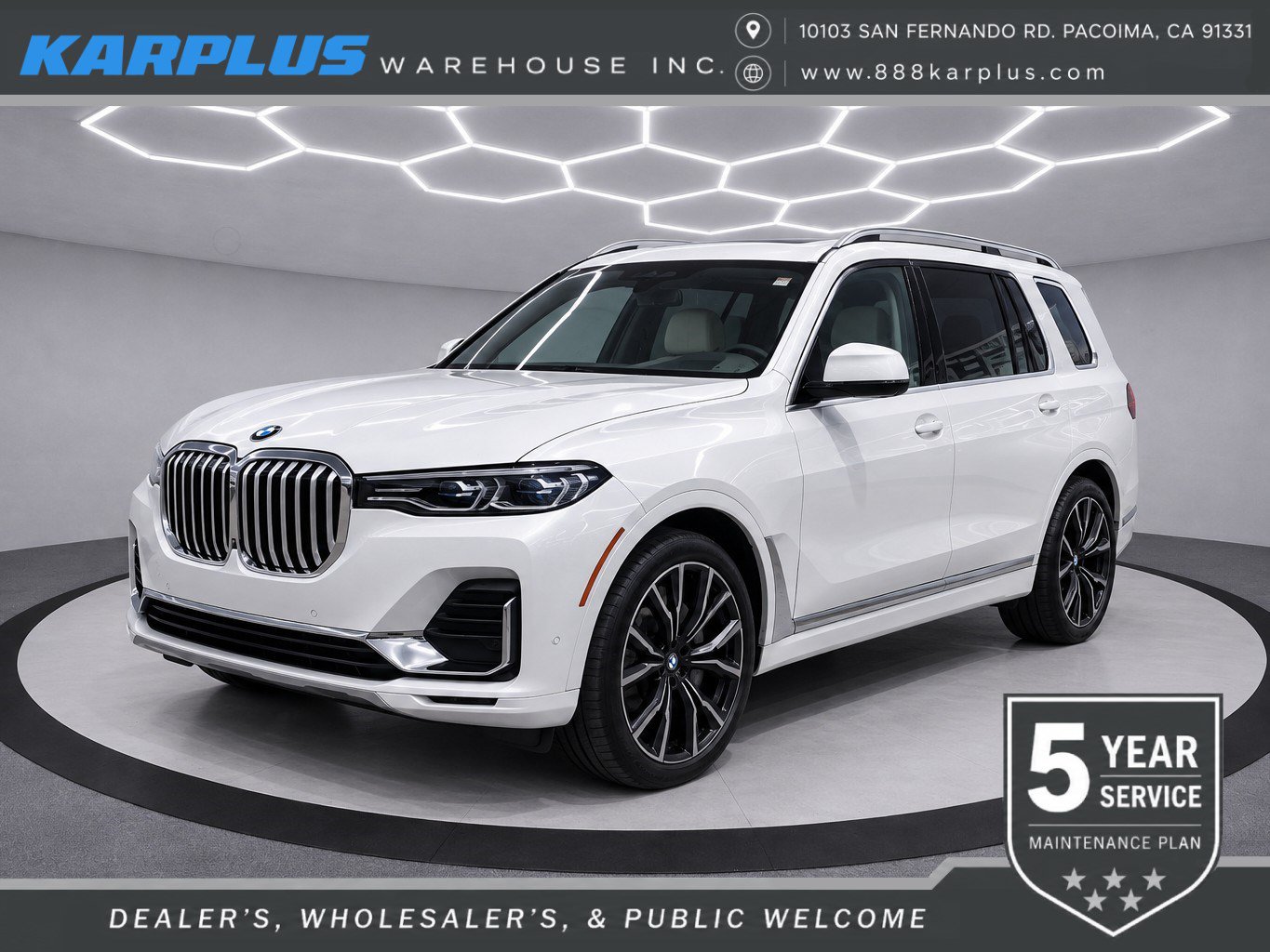 Used 2021 BMW X7 xDrive40i w/ Cold Weather Package AWD/4WD image 1