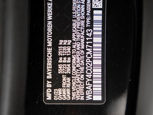 Used 2023 BMW M850i xDrive Convertible w/ M Sport Professional Package AWD/4WD image 62