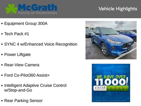 Used 2023 Ford Escape ST-Line w/ Tech Pack #1 AWD/4WD image 5