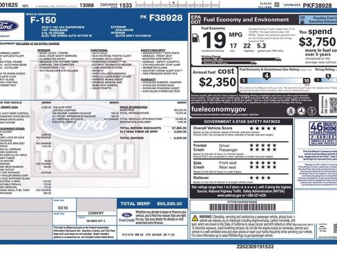 Used 2023 Ford F150 XLT w/ Equipment Group 302A High AWD/4WD image 26