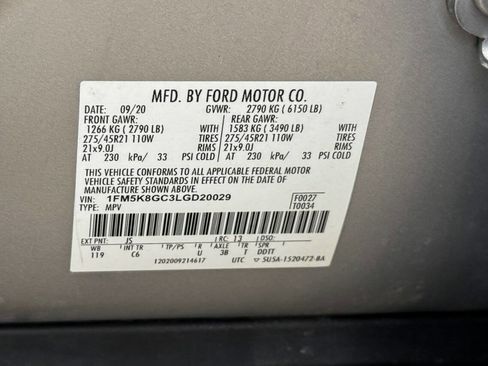 Used 2020 Ford Explorer ST w/ ST Street Pack image 31