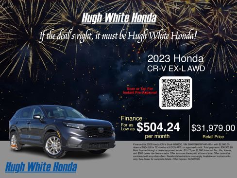 Used 2023 Honda CR-V EX-L image 3