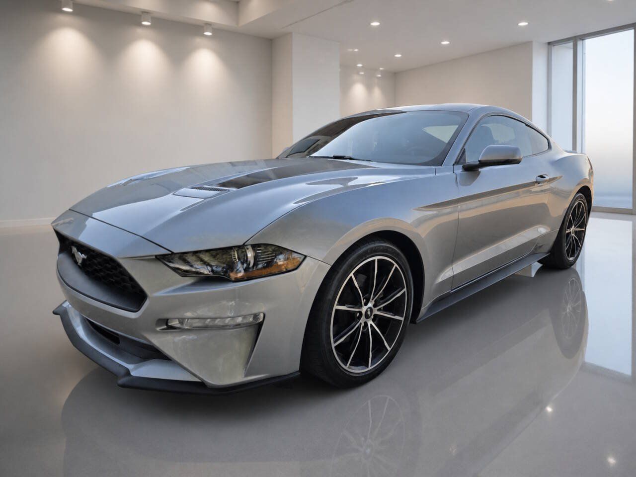 Used 2020 Ford Mustang Premium w/ Carbon Sport Interior Package RWD image 1