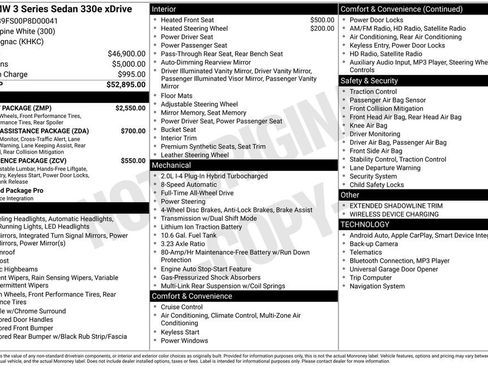 Used 2023 BMW 330e xDrive w/ M Sport Package image 2