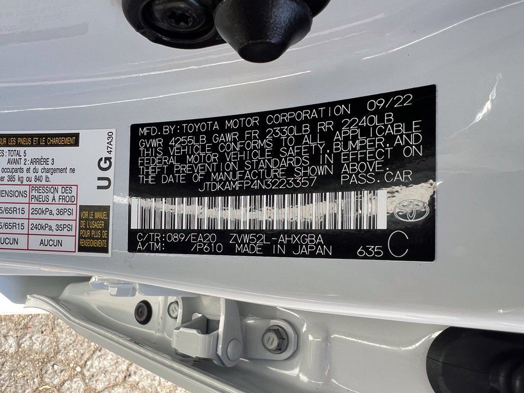 Certified 2022 Toyota Prius Prime XLE FWD image 45
