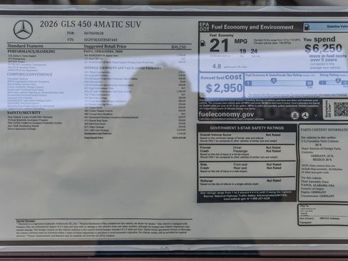 Used 2026 Mercedes-Benz GLS 450 4MATIC image 36