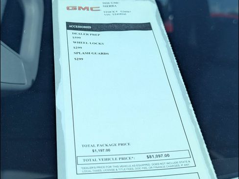 New 2026 GMC Sierra 1500 Denali w/ Denali Reserve Package AWD/4WD image 9