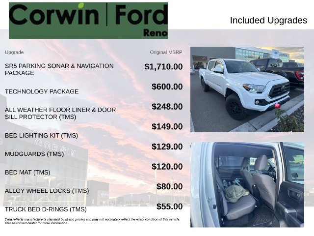 Used 2021 Toyota Tacoma SR5 AWD/4WD image 3