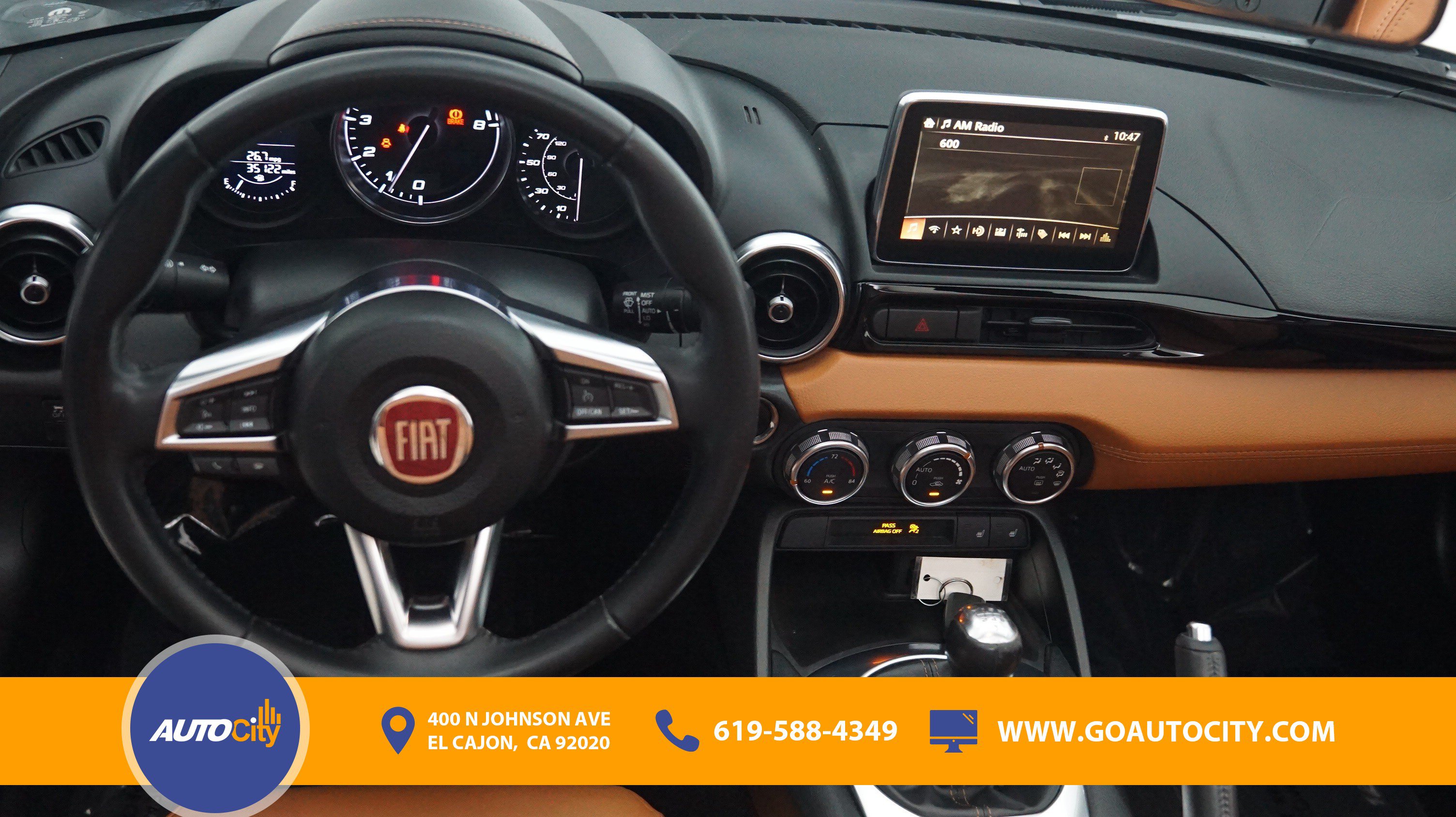Used 2017 FIAT 124 Spider Lusso RWD image 5